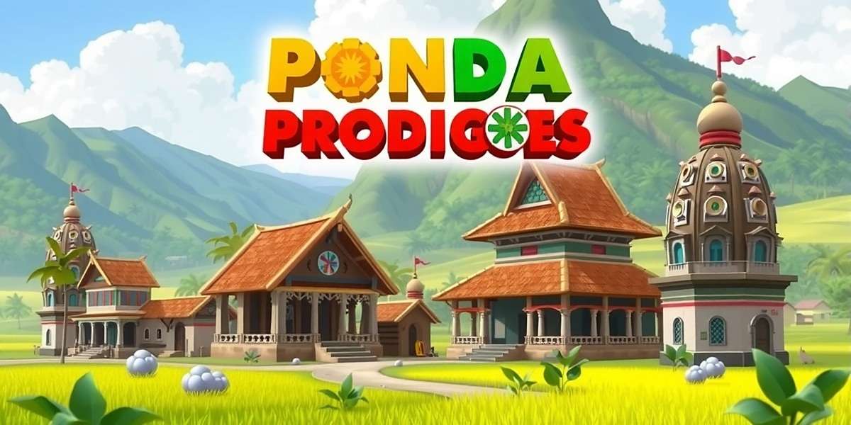 Ponda Prodigies Official Cover Art Ponda Prodigies game cover showing traditional Goan village with temples and green fields